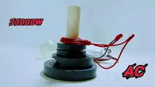 Free electricity 33000W Light bulb hi power Generator Magnetic Copper  220V activity home electric 