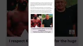 Khabib&rsquo;s father called Jon Jones a &ldquo;gift from God&rdquo; 😳