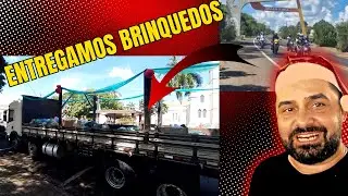 Vlog de Viagem 08: Entrega de Brinquedos em Duartina-SP, na Ação de Natal Insanos MC