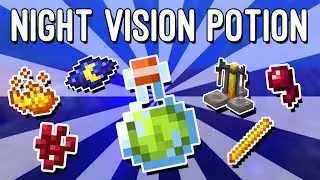 How to Make a Potion of Night Vision in Minecraft | No Nonsense (All Versions)