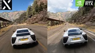 FORZA HORIZON 5 RTX 3070 vs XBOX SERIES X (PC vs Next-Gen Graphics Comparison)