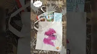 Cotton Tote bags by Art Endeavors