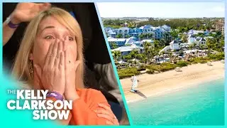 The Travel Mom Surprises Kelly Clarkson Audience With All-Inclusive Resort Vacations!