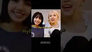 Ros&eacute; & lisa aussie accent and there is jisoo?😶 #shorts#bts#blackpink#twice#kpop #kpopidol#fyp#fypシ