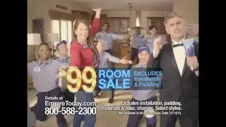 TV Commercial Spot - Empire Today $99 Room Sale - Some Big. Some Huge
