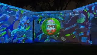 The Fortune Teller projection mapping show