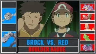 Red vs. Brock (Pok&eacute;mon Sun/Moon) - Boulder Badge/Pewter Gym - Pok&eacute;mon Origins