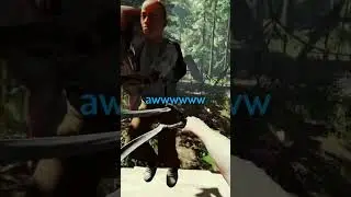 I Shot Him With This... #theforest #gaming #funny #shorts