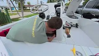 Running Power Pole Charge Extension | Bay Craft 210 Hybrid Episode 4