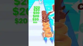 Donut stack - Funney Gameplay #shorts #games #androidgames #mobilegames #funneygames