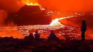 🔥LAVA AVALANCHE LEAVES PEOPLE STUNNED! THE MOST ACCESSIBLE AND SPECTACULAR VOLCANO ERUPTION!