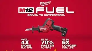 Milwaukee&reg; M12 FUEL&trade; HACKZALL&reg; Recip Saw Kit