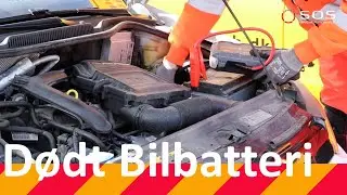 D&oslash;dt Bilbatteri - S&aring;dan hj&aelig;lper SOS Dansk Autohj&aelig;lp