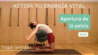 Activa tu energía vital. Extensiones atrás con apertura de pelvis. Yoga Iyengar nivel intermedio