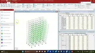 (Optional and Not Mandatory) Seismic Load assign Part 2 and Deflection Profile