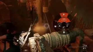 Shadow of the Tomb Raider - Eye of the Serpent: Second Water Wheel Serpent Statues Puzzle (2018)