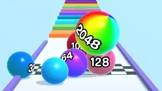 Ball Run 2048 - Best FREE Offline Mobile Games 2023 (Android & iOS) #124