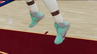NBA 2k21 Shoe Creator LeBron 12 NSRL