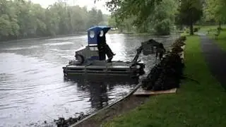 Princeton Hydro's Truxor DM 5000 at Liberty Pond, Peapack-Gladstone, NJ