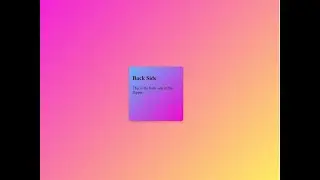 Flipper Animation Using HTML & CSS | WebCode #htmltutorial #coding #hovereffect