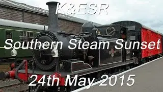 Kent & East Sussex Railway - Southern Steam Sunset 24/05/2015