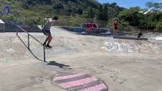 Scott Honolulu, HI Banzai skate park | Nature Leaf 5 panel