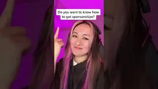 How to get sponsorships #twitch #streamertwitch #streamer