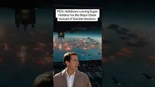 Но пока ты выполняешь MO, меня это устраивает 🫡 #cyberstan #Helldivers2