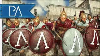 SPARTANS IN A HARD FOUGHT SIEGE BATTLE - 3v3 Siege - Total War: Rome 2
