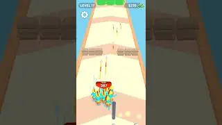 Crowd Evolution Runner Gameplay (Android & IOS) #shorts