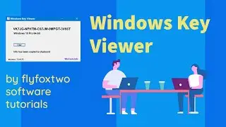 Windows Key Viewer