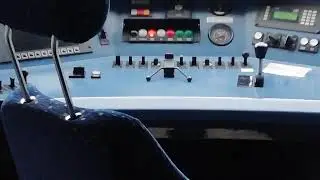 Cockpit eines Zuges BR 642