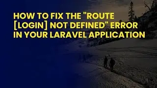 How to Fix the 
