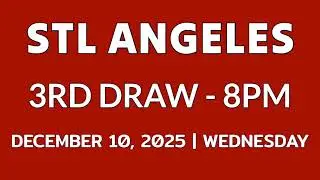 STL Angeles result today 8pm draw December 10, 2025 evening result 3rd draw Philippines