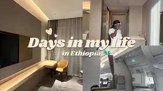 Soft Life Layover in Ethiopia ✨ Travel Day Vlog | days in my life in Ethiopia *Airport Stress*