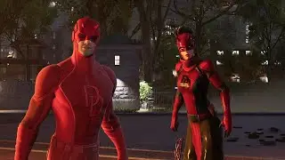 Spider-Man 2 PC - Daredevil VS Elektra Daredevil