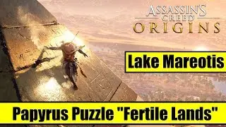 Assassin's Creed Origins: Lake Mareotis papyrus puzzle solution