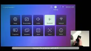 AURZEN | EAZZE D1 How to connect IOS device to this projector