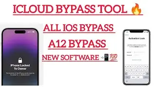 New iCloud bypass Tool ! All Models Bypass A12 ! All IOS Bypass @JustaTech @GuruBwoy