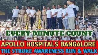 5,000 People One Mission: Apollo Hospitals Stroke Awareness Run Rallies Bengaluru  World Stroke Day