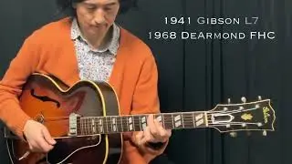 1941 Gibson L7 with 1968 DeArmond FHC / Jazz Guitar Solo / Just Friends
