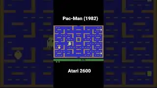 Pac-Man - Atari 2600 (1982) #shorts #gaming