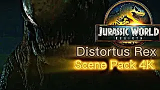 Distortus Rex(Jurassic World Rebirth) Scene Pack 4K🔥