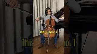 Two cello bows $4k & $400k! What differences do you notice? 🤔👇🏼
