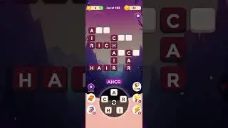 181-185 Level word wise crossword game 2026