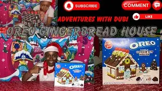 UPGRADED OREO GINGERBREAD HOUSE BUILDING 🍪🏠