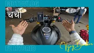 Test Ride of Fz-Hybrid  | Motovlog Pe 