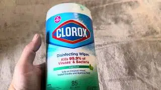 Real Review of my Clorox Disinfecting Wipes