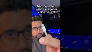 N&atilde;o jogue cabo carregador do iPhone se parou de funcionar no lixo ainda