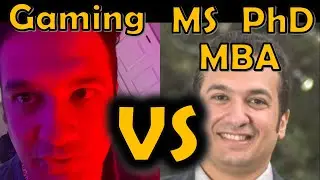 Quitting EVERYTHING for gaming content (MS, PhD, MBA, Publications, & Patent | Now a fulltime gamer)